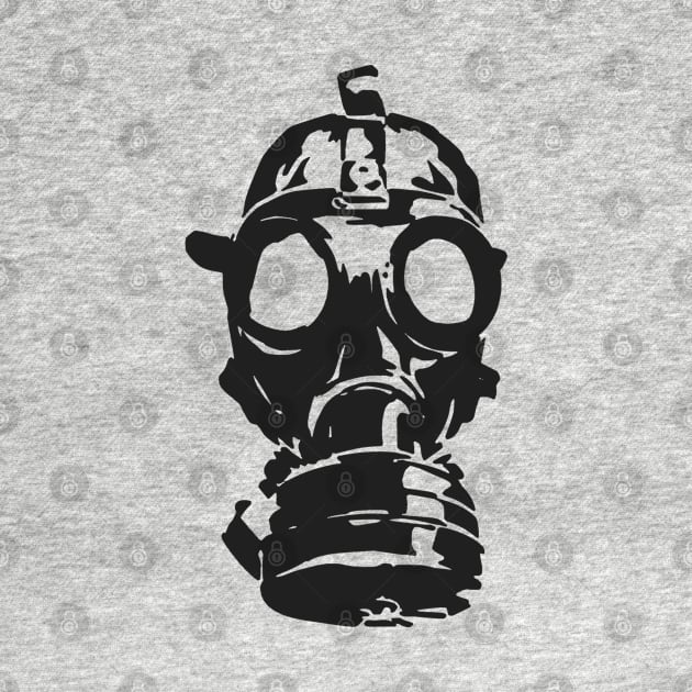 Gas mask by Totallytees55